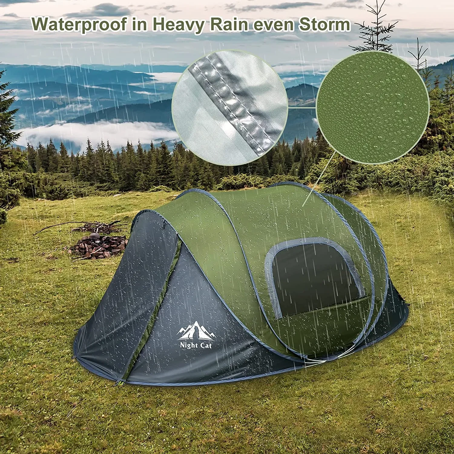 Bulk Camping Tents FREE Shipping and Tax Free Above Wholesale - Night Cat 4