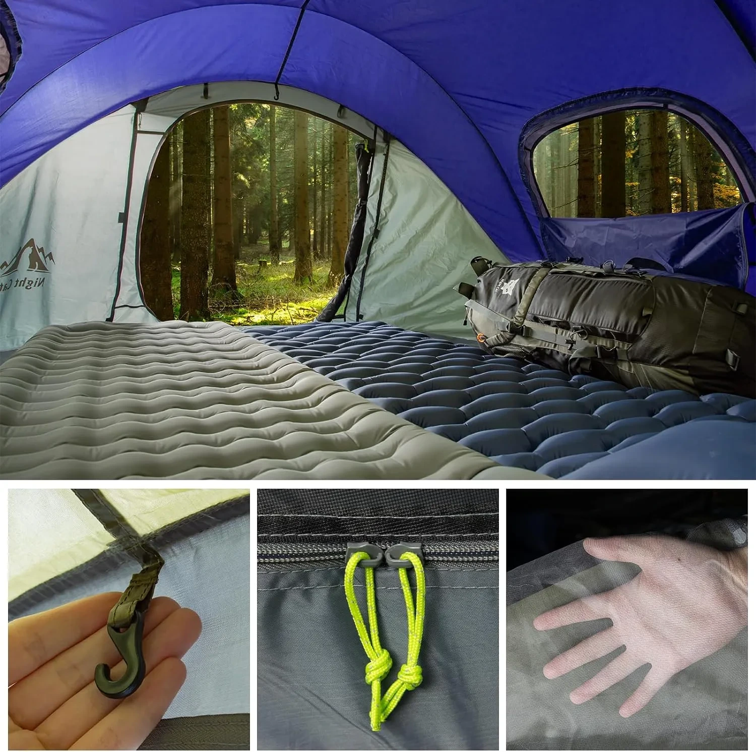 Bulk Camping Tents FREE Shipping and Tax Free Above Wholesale - Night Cat 9