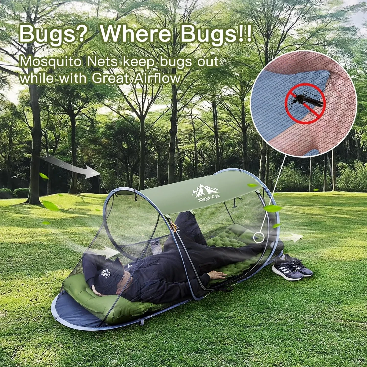Night Cat Camping Tent FREE Shipping and Tax Free Above - for Outdoor - Night Cat 4