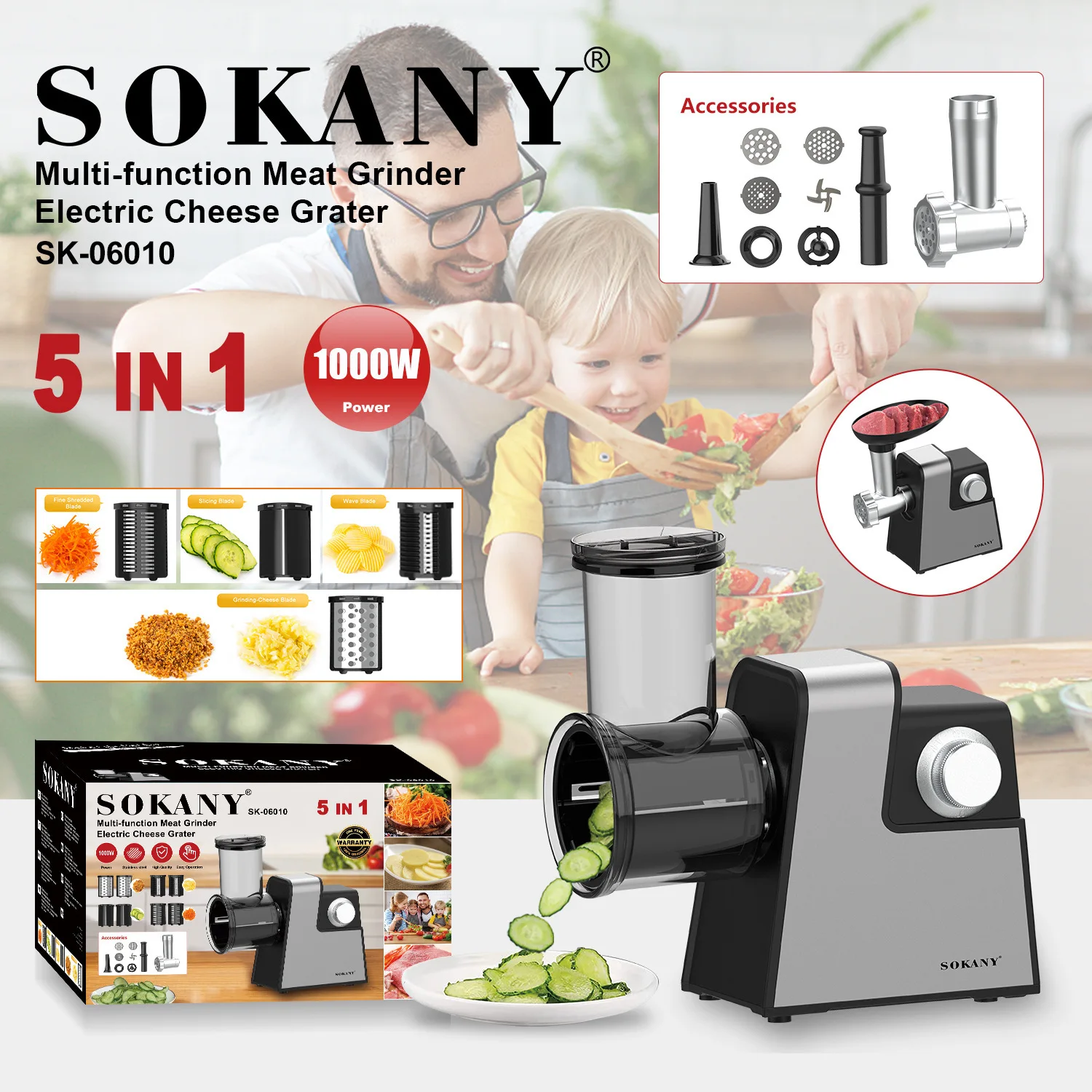 SOKANY Custom Grinder Easy to Clean Custom Grinderfactory 2