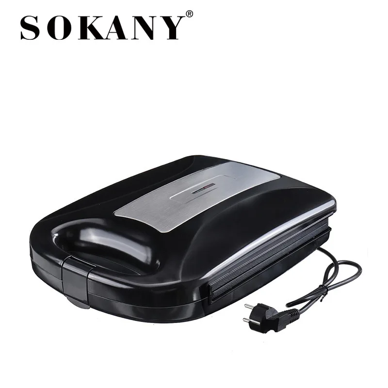 SOKANY KJ-126B 4-Slice Sandwich Maker with Non-Stick Coated Heating 1
