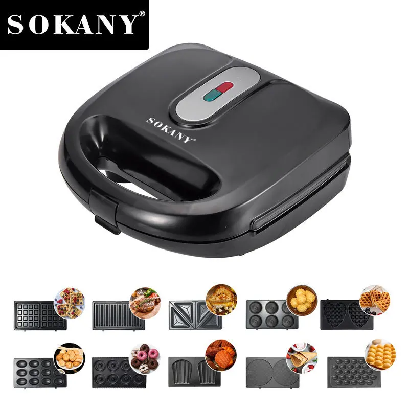 SOKANY SK-08021 Non-Stick Grill with Heat-Resistant Plastic Body 1