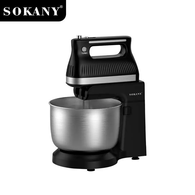 SOKANY SK-6663 Electric Hand Mixer with 5 Variable Speed Settings and Turbo Button 1
