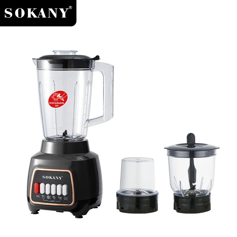 Cumascóir Meascthóir SOKANY SK-03008 le Próca Do-bhriste agus Cumas 1.5L 1