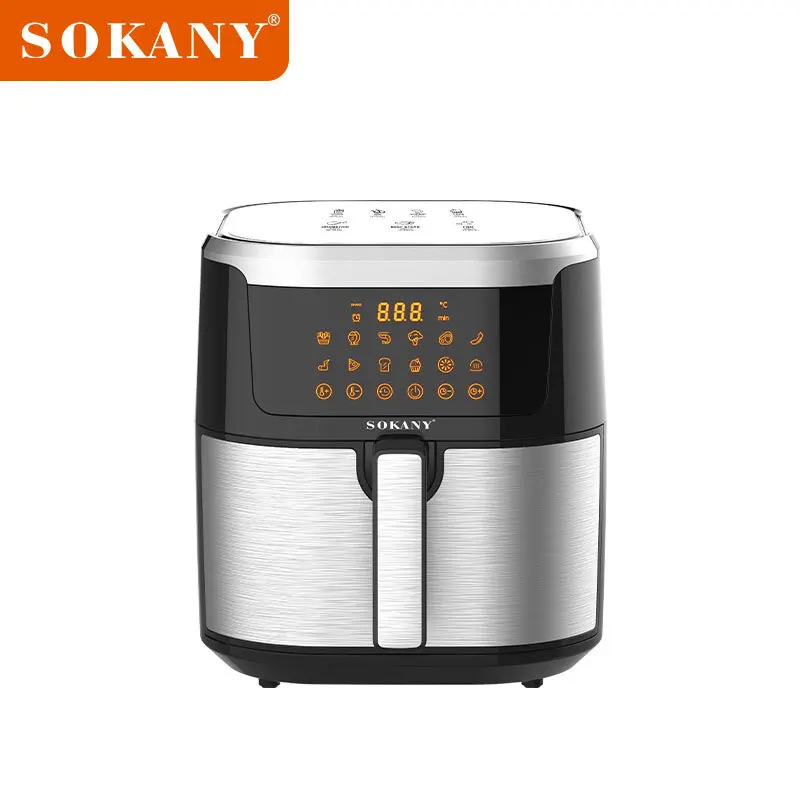 Fryer Aeir SOKANY SK-10037 le cosaint teocht inchoigeartaithe agus róthéamh 1