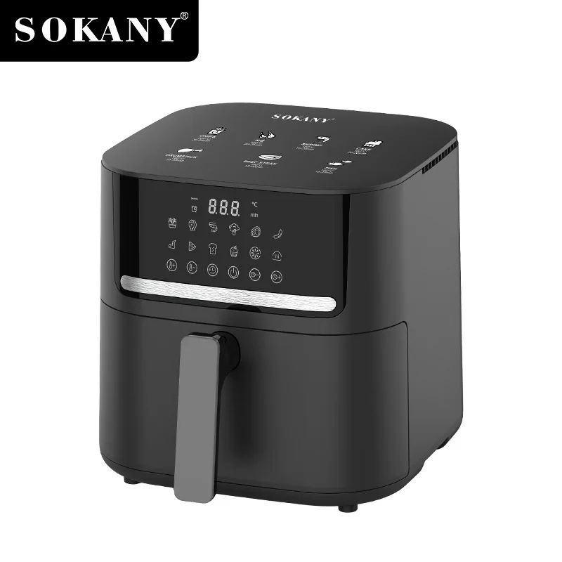 Fryer Aeir SOKANY SK-10040 le cosaint teochta inchoigeartaithe agus róthéamh 1