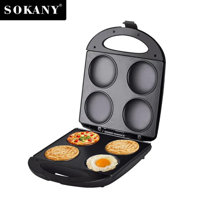SOKANY SK-822 Compact Cake Maker with Non-Stick Plates 1