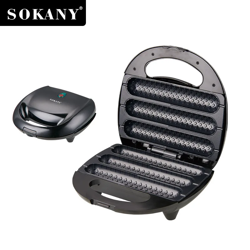 SOKANY SK-BBQ-141 Sausage Grill with Non-Stick Plate and Thermostat Control 1