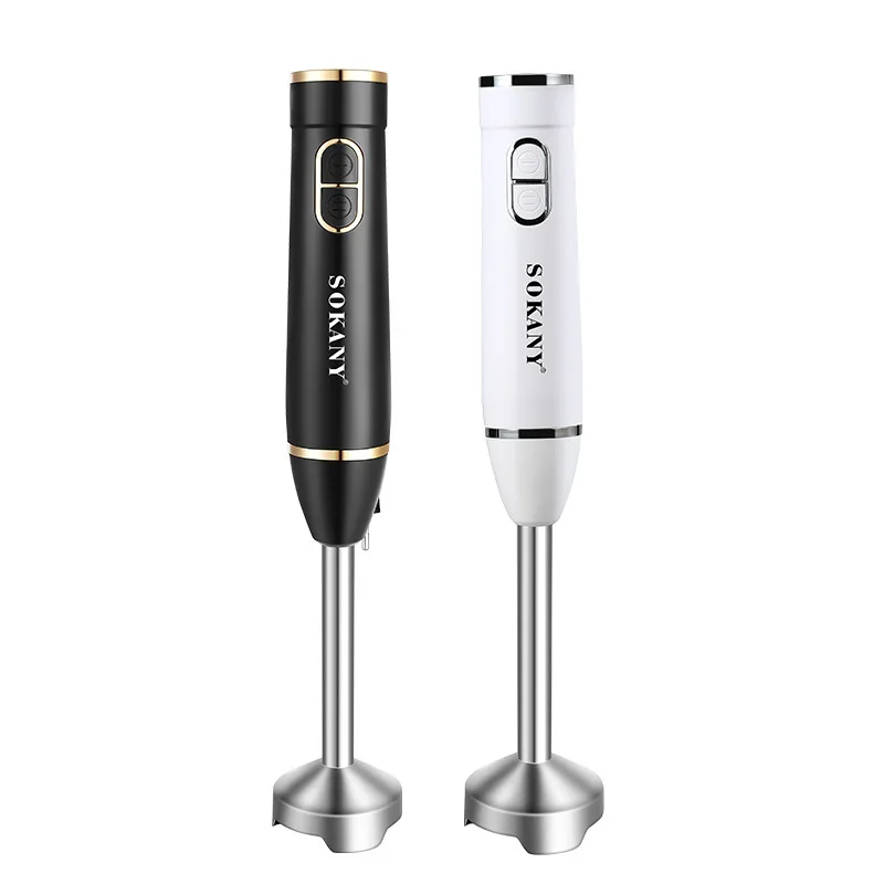 SOKANY SK-DD-1805 Paslanmaz Çelik Bıçaklı ve 300W Güçlü El Blenderı 1