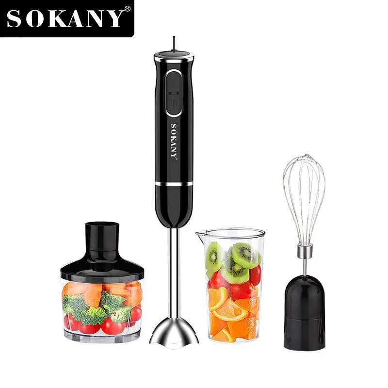 SOKANY SK-1721-4 Multifunctional Food Processor with 400W Power and Stainless Steel Blade 1