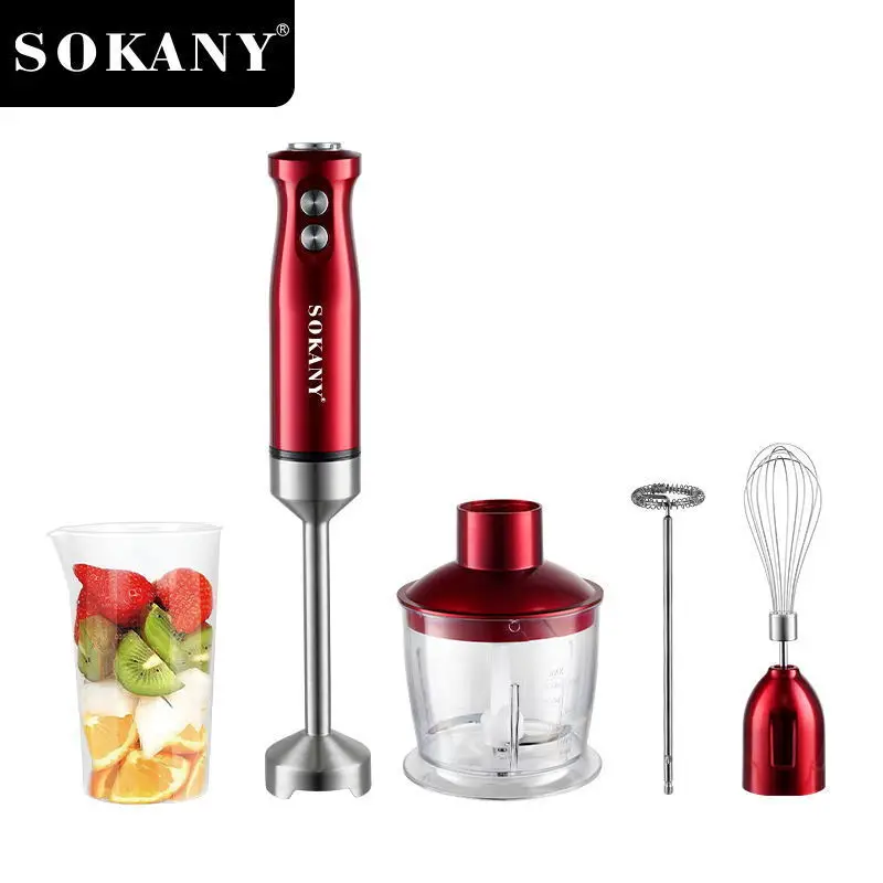 SOKANY SK-DD-1808 Multifunctional Food Processor with 600W Power and Stainless Steel Blade 1