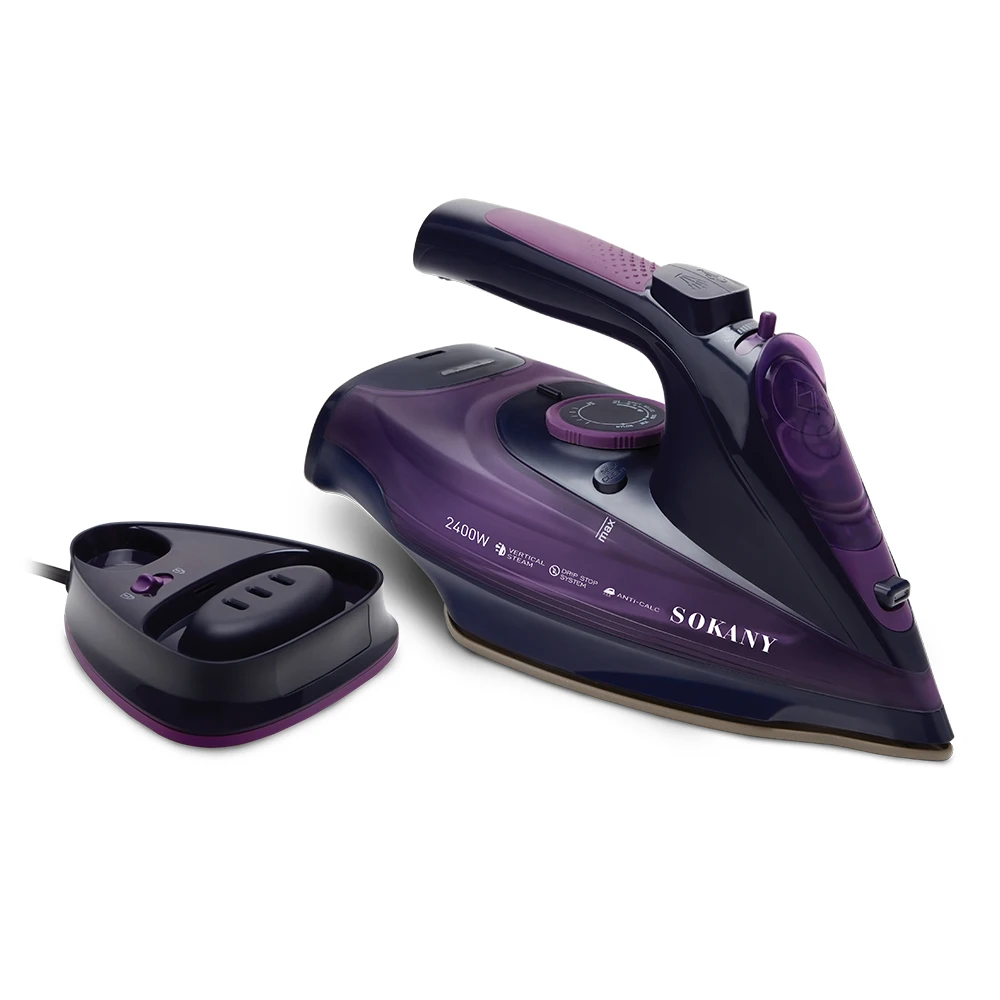 SOKANY SK-2085 Steam Iron with Variable Steam Control and 2400W Power 1