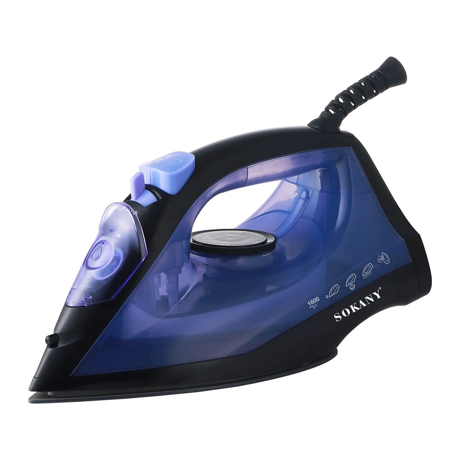 SOKANY SK-11004 Steam Iron with Ceramic Soleplate and 190ml Water Tank 1