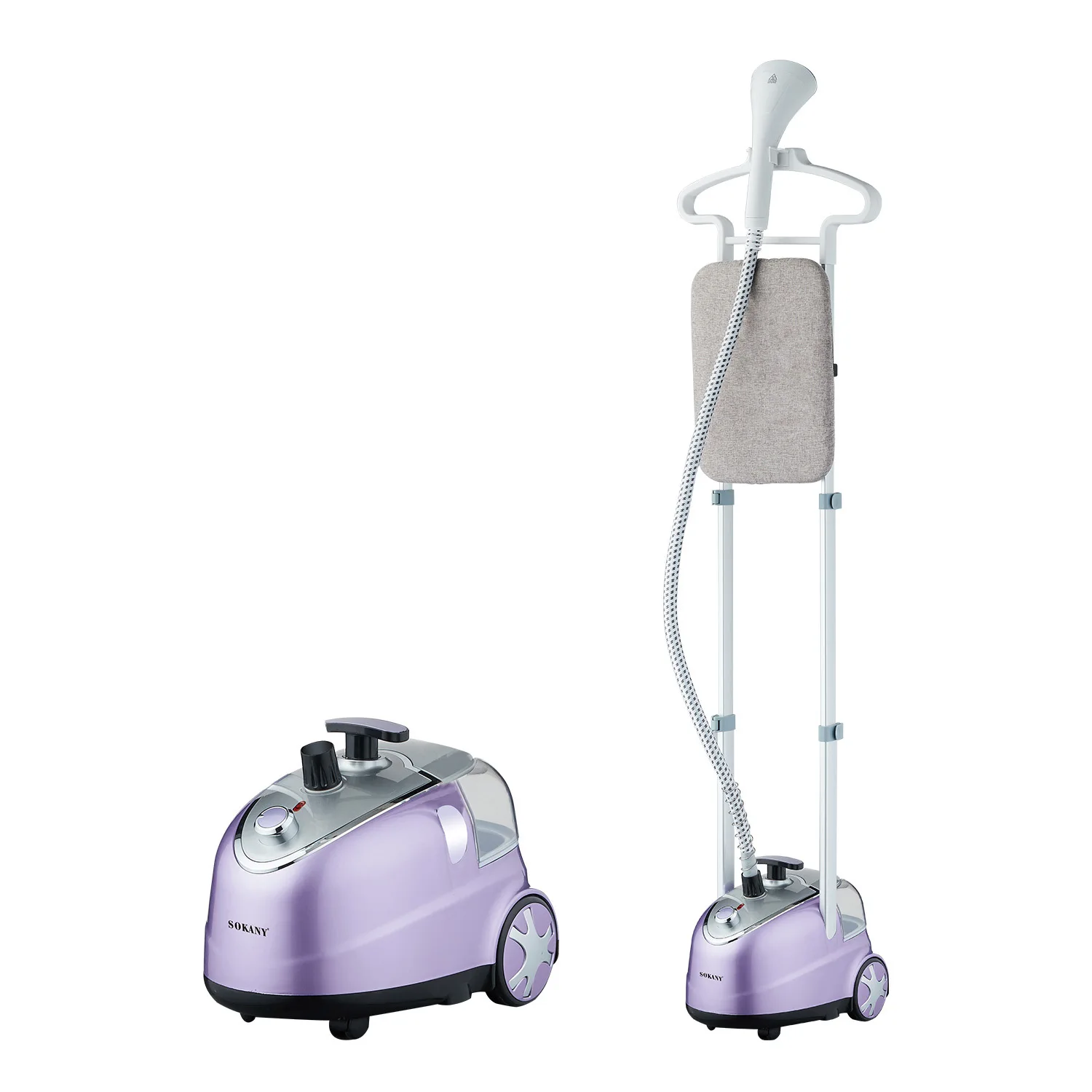 SOKANY SK-12007 Professional Garment Steamer with 2.0L Tank and 45-Minute Continuous Steam 1