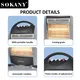 SOKANY Portable Electric Space Heater SOKANY Portable Electric Space Heaterfactory 4