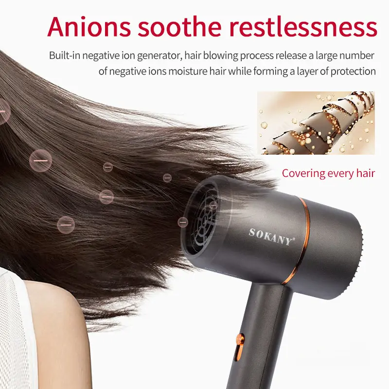 Travel Hair Dryer Full Payment Before Shipment (30% in Advance by SOKANY 6