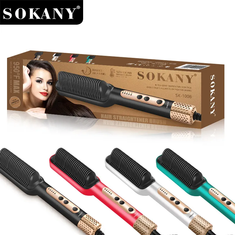 SOKANY Hair Dryer Brush Straightener SOKANYwholesaler 4