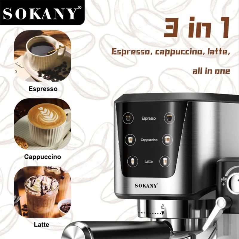 Coffee Maker Wholesale Full Payment Before Shipment (30% in Advance by SOKANY 3