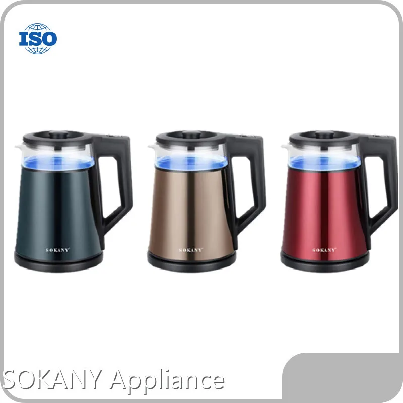 電水壺批發可拆卸可清洗過濾器 - - SOKANY 1