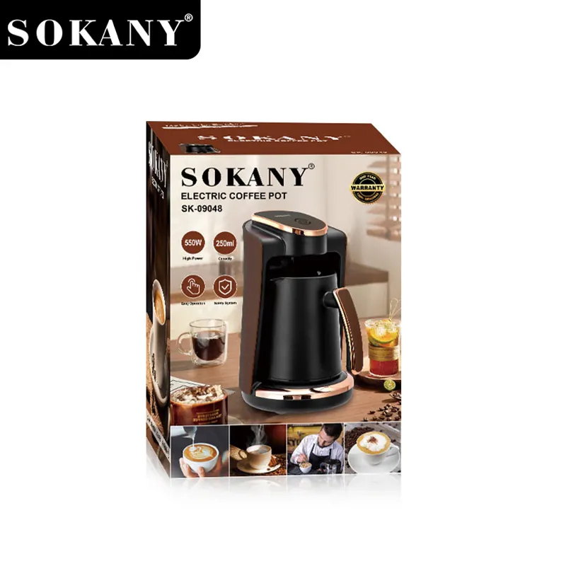 Innovativestainless Steel Coffee Pot SOKANY EXW Yiwu 6