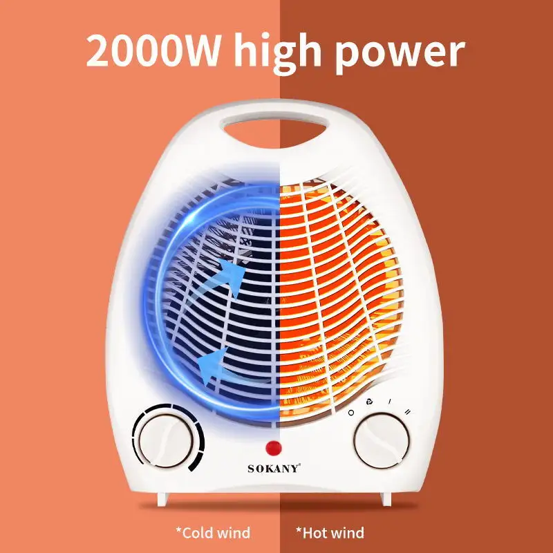 Portable Electric Space Heater EXW Yiwu Wholesale - SOKANY 4