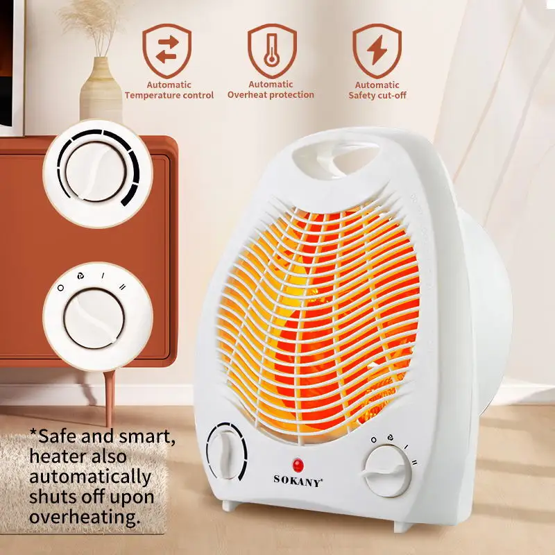 Portable Electric Space Heater EXW Yiwu Wholesale - SOKANY 5