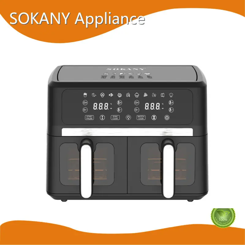 Sokany Air Fryer 90 ° C-тан 200 ° C-тан 200 ° C-қа дейін реттеледі 1