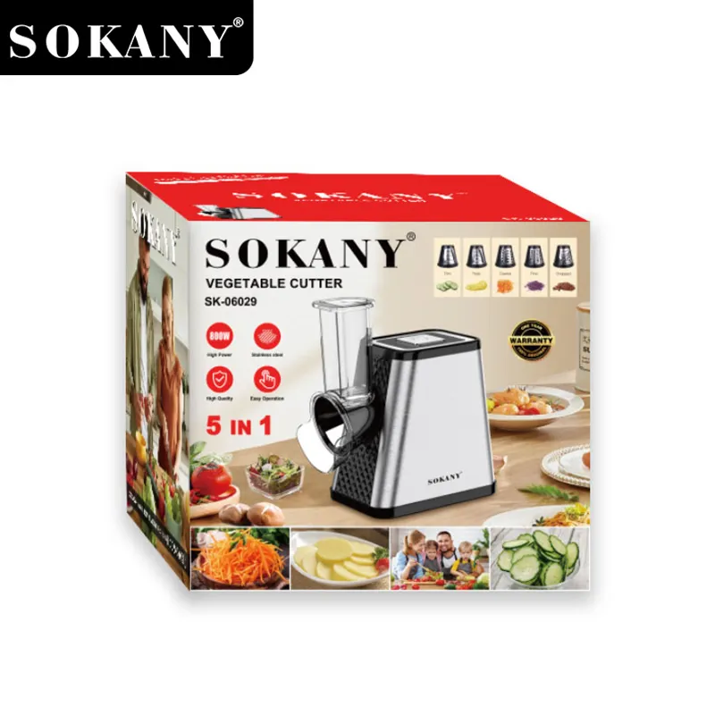 Portable Electric Vegetable Cutter by SOKANY 5