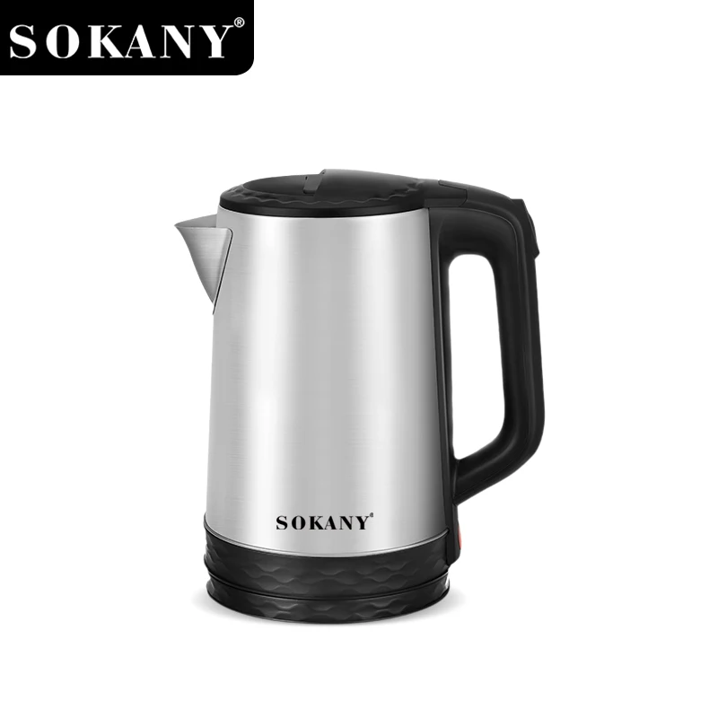 Сокани Сокани SK-09022 1500W 2.3. Чойники барқ ​​бо филтркунии қавии шустушӯ ва нишондиҳандаи сатҳи об 1