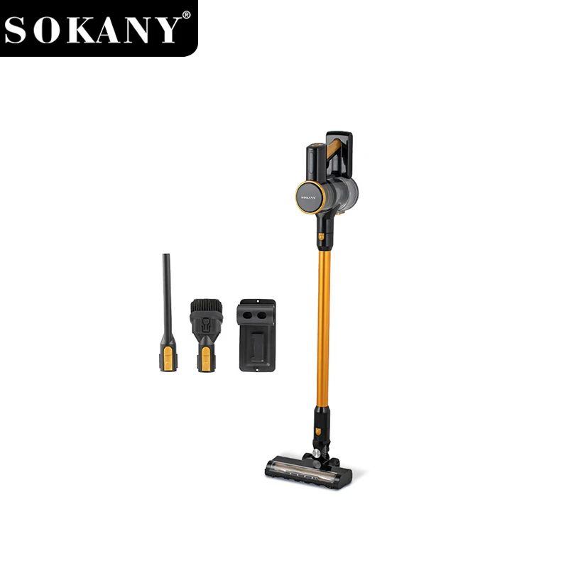 Folúsghlantóir Boise Gan sreang SOKANY SK-13026 le Ceallra 2200mAh agus súchán 21KPa 1