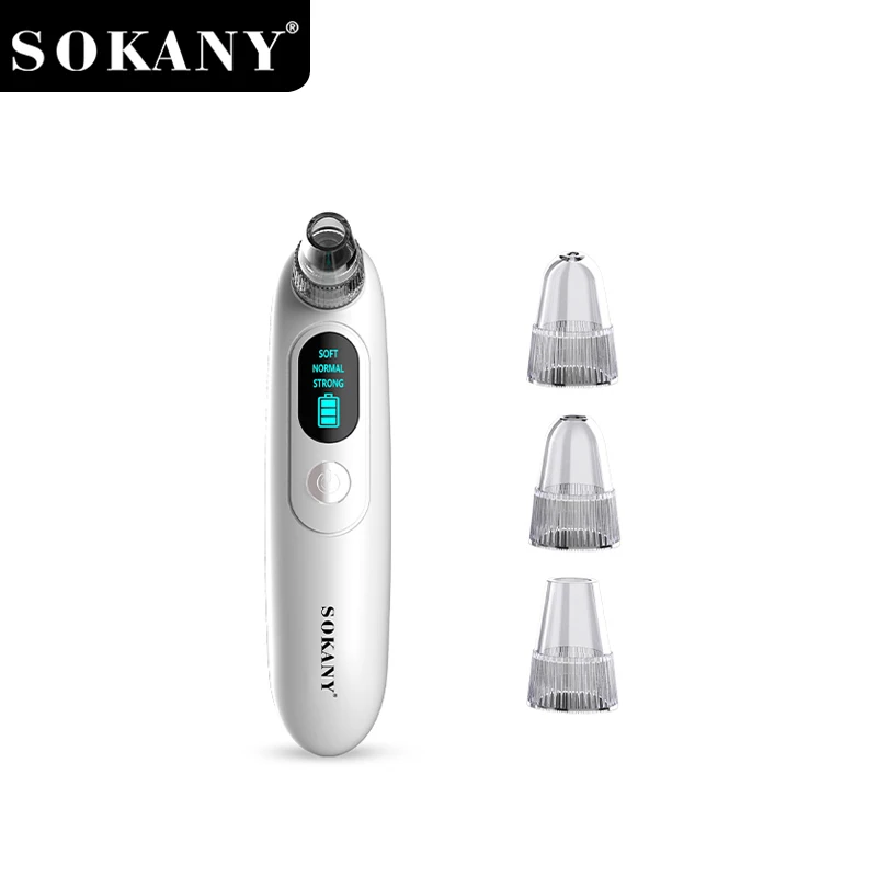 SOKANY Sk-319 Multi-Skin USB-Mitesserentferner mit Echtzeit-Stromüberwachung 1