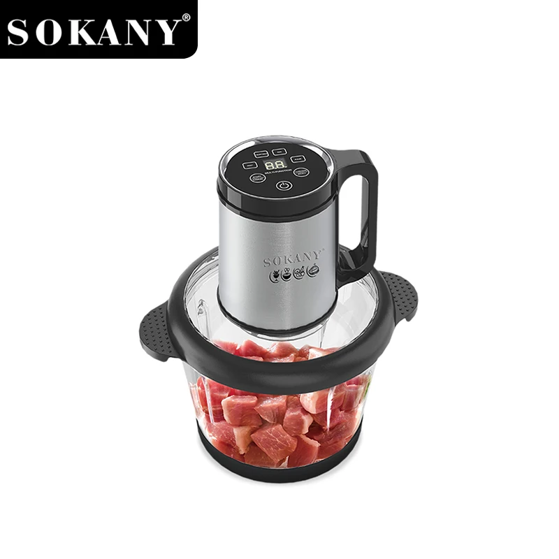 Sokany SK -06027 600W 3L Шматфункцыянальны электрычны блендер Wonder Chopper з простым - да чыстага і крамы функцыі 1