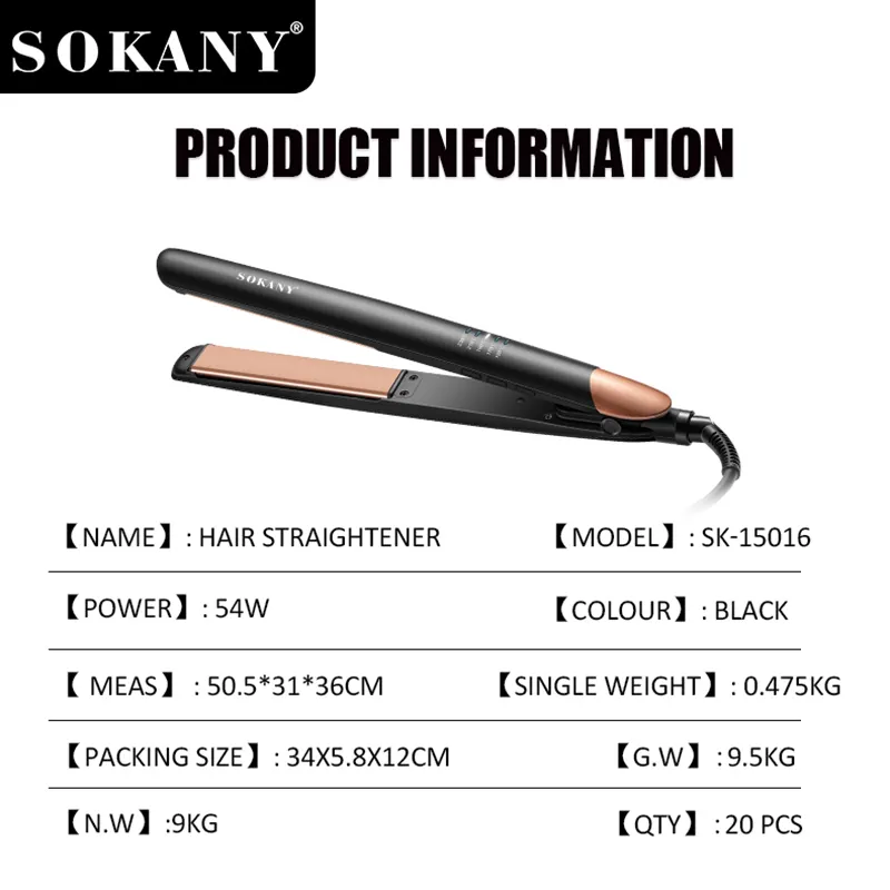 Wholesale Hair Straightener Hair Straightener Wholesale - SOKANY 4