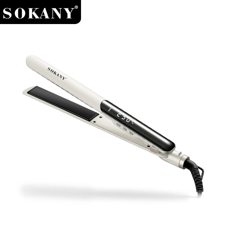 SOKANY  SK-15024 Hair Straightener with 360°Swivel Cord and 60-Min Auto-Off 1
