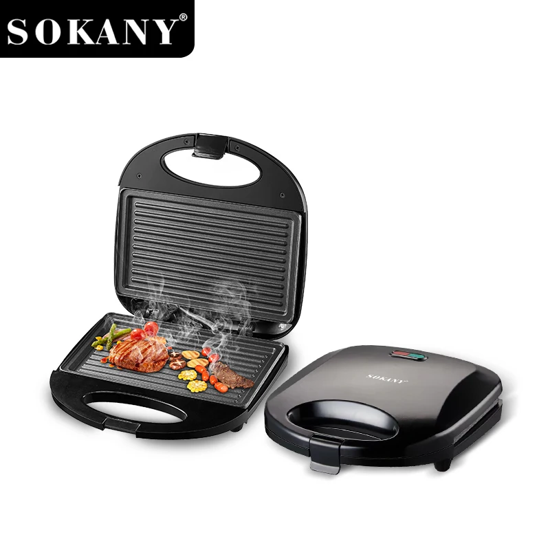 Sokany SK-08110 800W Qril istehsalçısı və qeyri-yapışan örtük və istilik davamlı plastik bədən 1