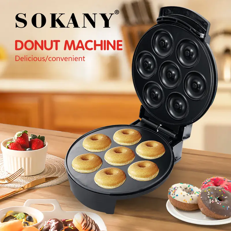 SOKANY Mini Donut Maker 50/60Hz Mini Donut Makercompany 6