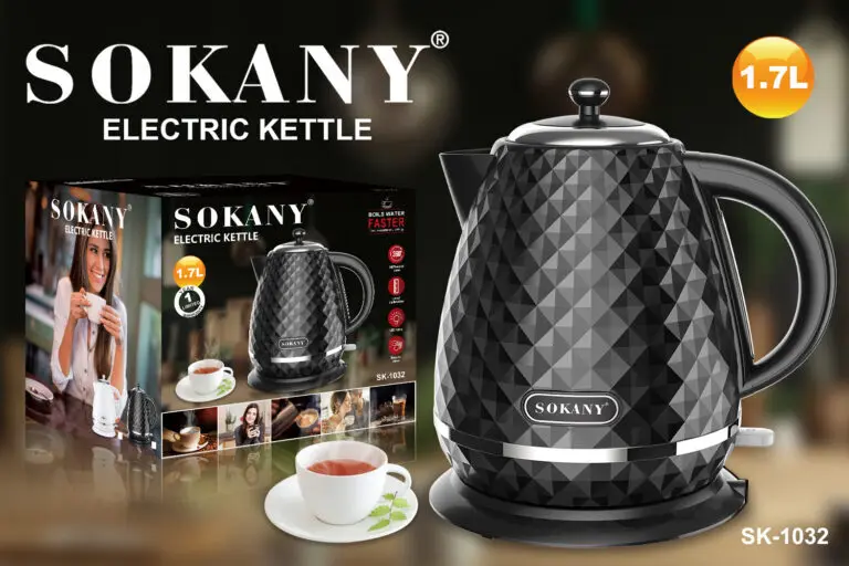 Electric Kettle Supplier 220-240V / 110V by SOKANY 2