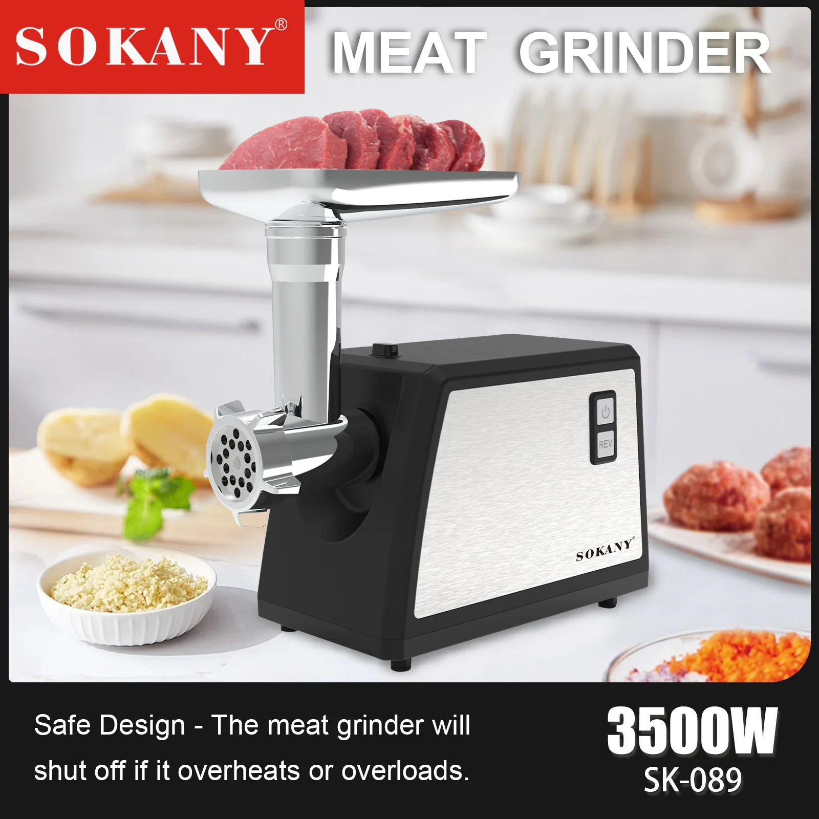 Wholesale Grinder Made of Food-grade Materials for Safety by SOKANY 3