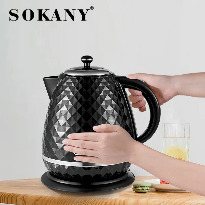Electric Kettle Supplier 220-240V / 110V by SOKANY 3