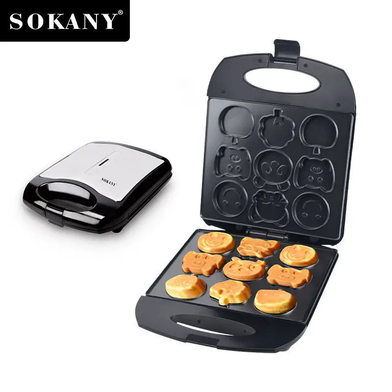SOKANY SK-130 Compact Non-Stick Grill with Heat-Resistant Body 1