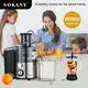 Sokany SK-4009 4-инфекциясы 800 Вт моторлы және тот баспайтын болаттан жасалған көп функциялы шырын сыққыш1 3