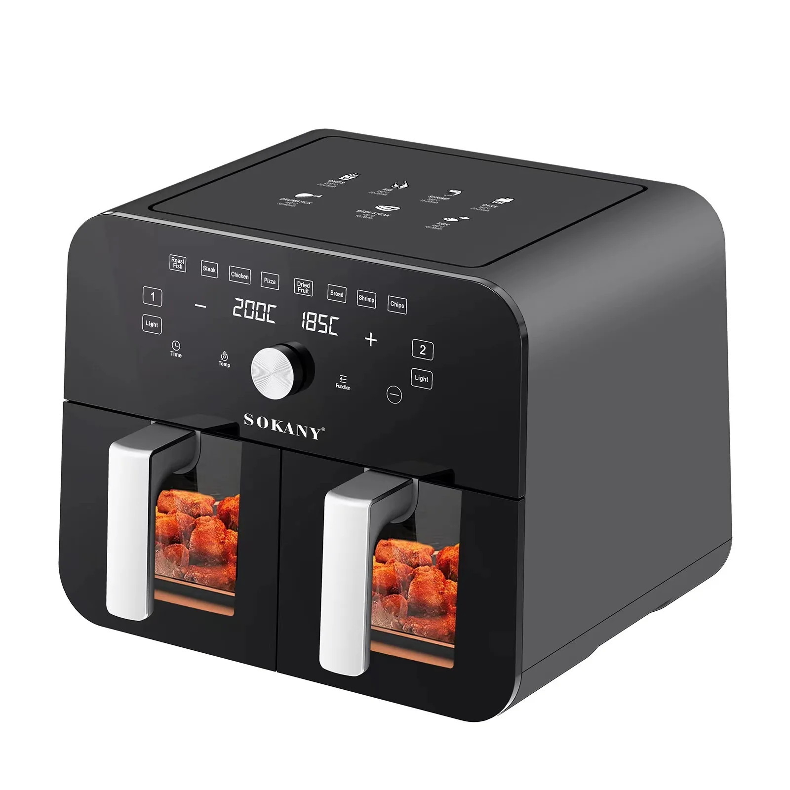 SOKANY SK-10008 Air Fryer with Adjustable Temperature and Overheating Protection 1