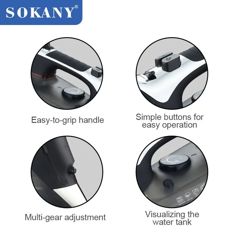 Best Vapor Iron 400ml Water Tank - - SOKANY 4