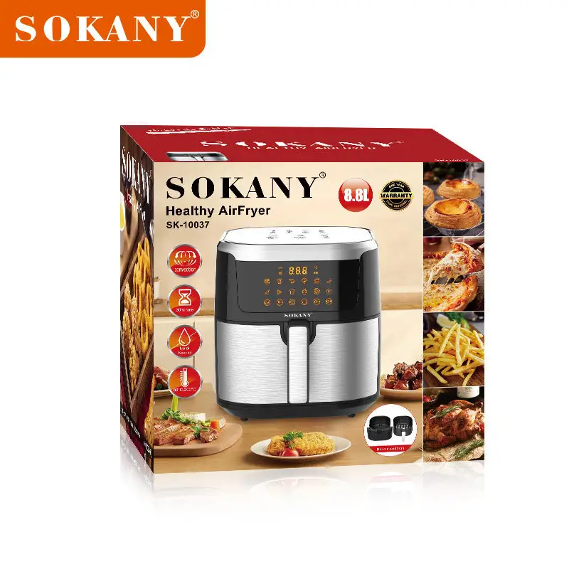 Small Air Fryer Adjustable From 80°C to 200°C in Stockcompany 6