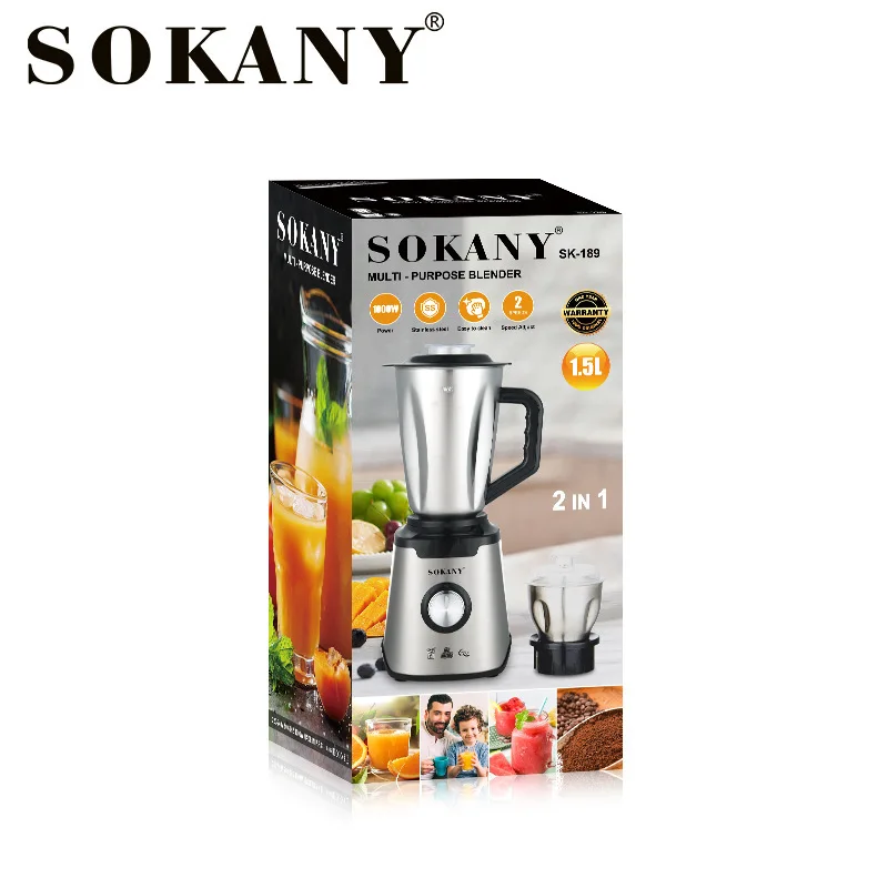 Blender Machine Manufacturers Factory 2-piece Mixer Blender Set 6