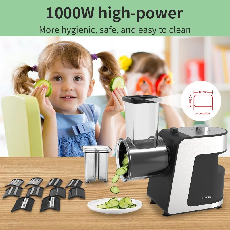 Multifunctional Vegetable Cutter Supply 5-in-1 Multifunctional Design 4