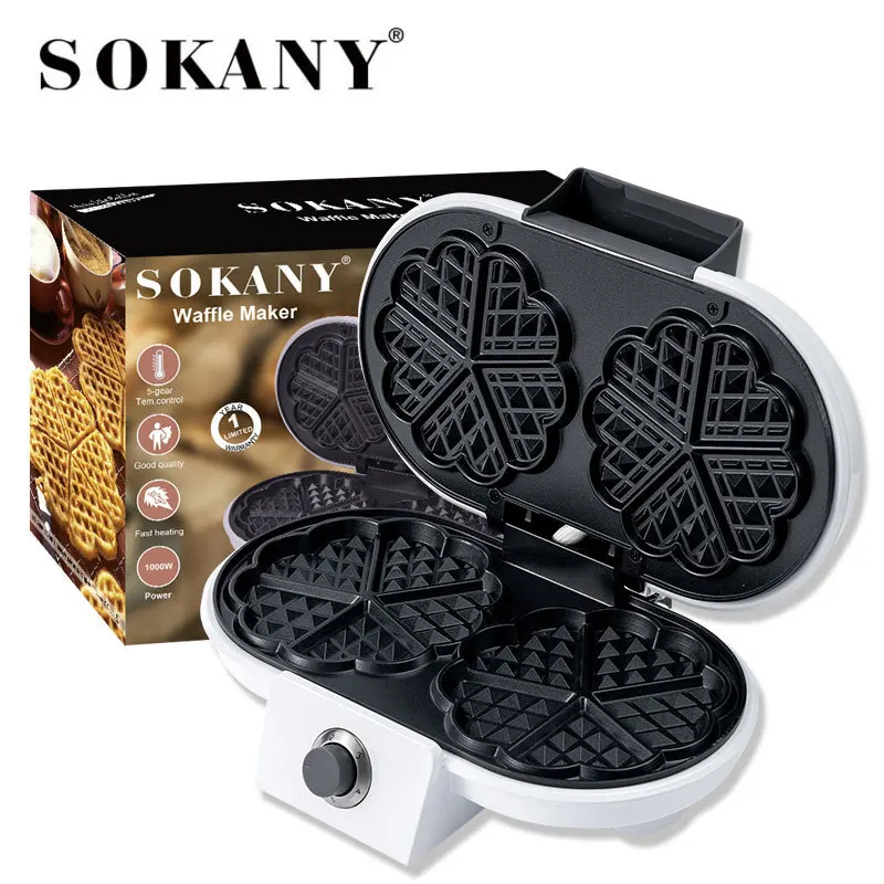 SOKANY 專業華夫餅機不沾鍋盤子工廠 3