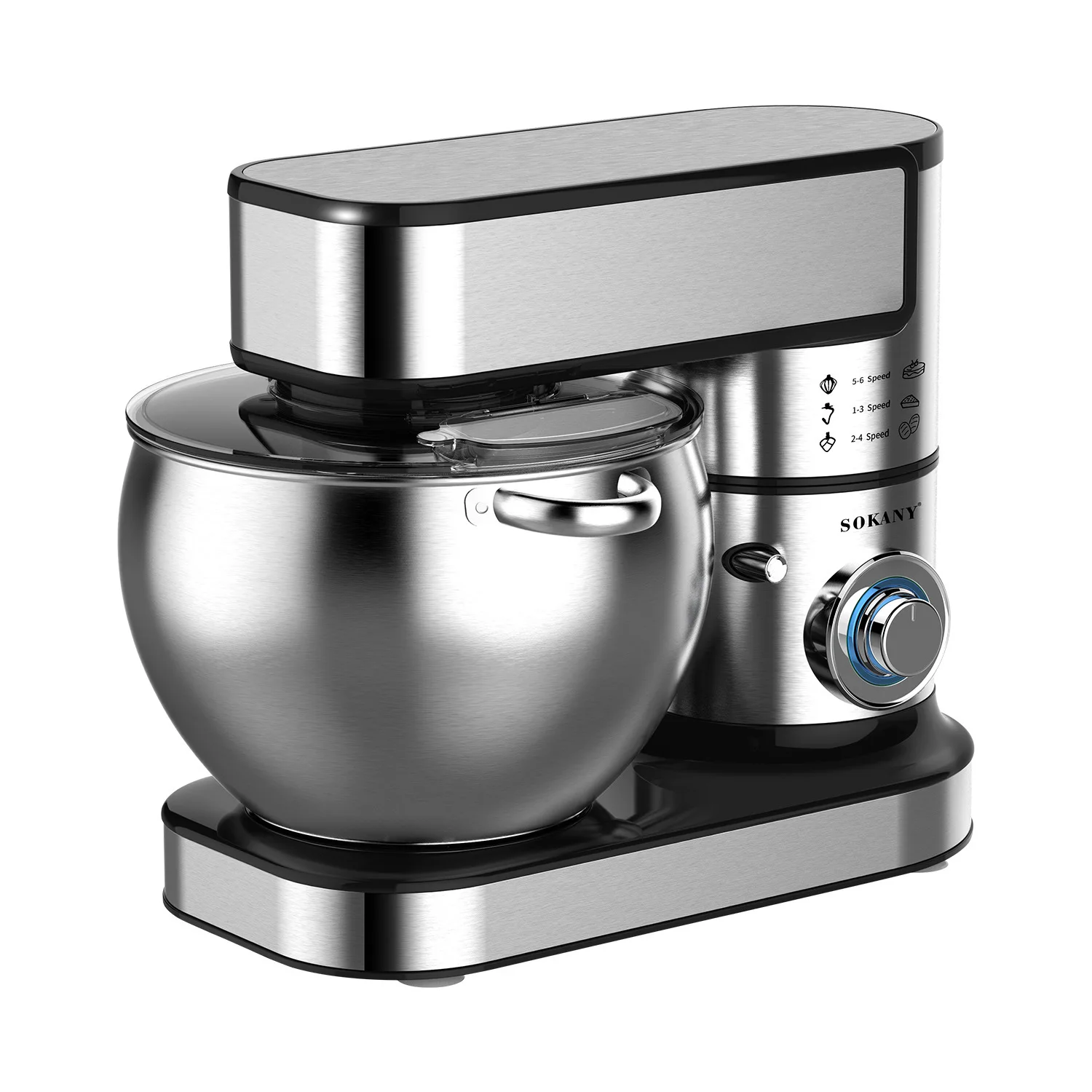 SOKANY SK-05003 Stand Mixer with 6 Speed Settings 12L Capacity and Pulse Function 1