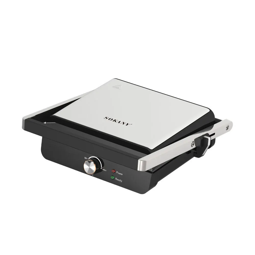 SOKANY SK-08044 Compact Non-Stick Grill with 2000W Power and Heat-Resistant Body 1