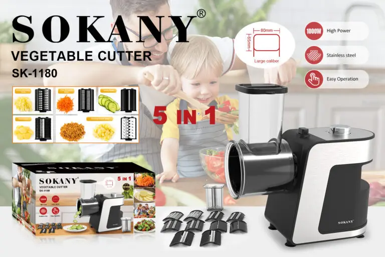 Multifunctional Vegetable Cutter Supply 5-in-1 Multifunctional Design 2